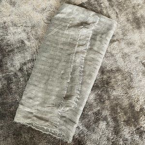Gray Scarf (Fine) (Gray) Size Unisex
